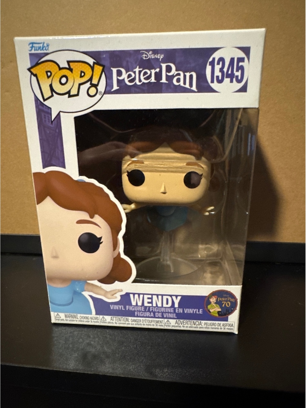 Funko Pop! Disney Peter Pan Wendy Vinyl Figure #1345